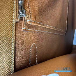 QC Hermès Kelly Dépêches 36 Briefcase in Brown