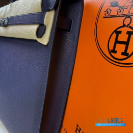 QC Hermès Kelly Sellier Handbag