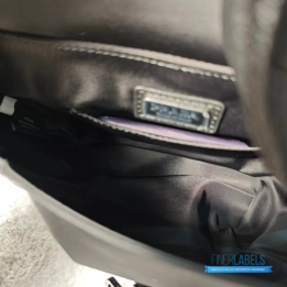 QC Prada Re-Nylon and Saffiano Leather Black Shoulder Bag