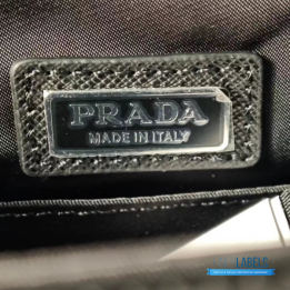 QC Prada Re-Nylon and Saffiano Leather Black Shoulder Bag