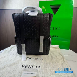 QC Bottega Veneta Intrecciato Back To School Backpack