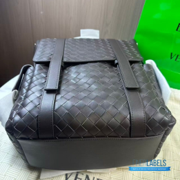QC Bottega Veneta Intrecciato Back To School Backpack