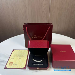 QC Cartier Love Bracelet in 18k White Gold