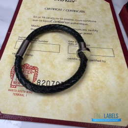 QC Cartier Juste un Clou (Braided in Black)