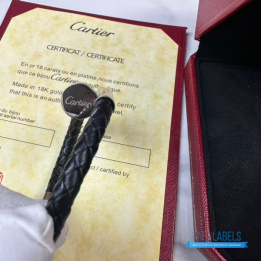QC Cartier Juste un Clou (Braided in Black)