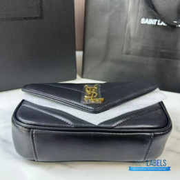QC YSL Loulou Mini Chain Bag (Black)