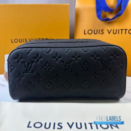 QC LV Dopp Kit with the Shadow Monogram Pattern