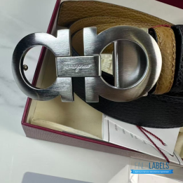 QC Salvatore Ferragamo Reversible and Adjustable Gancini Belt