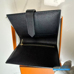 QC Hermes Bearn Compact Wallet (1 col)