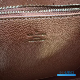 QC LV Carmel Hobo Bag in perforated Mahina calfskin leather