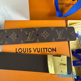 QC LV Initiales Reversible Belt.