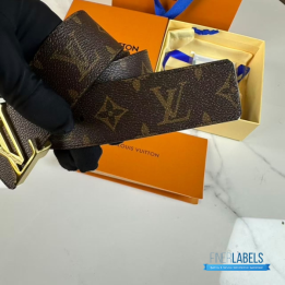 QC LV Initiales Reversible Belt.