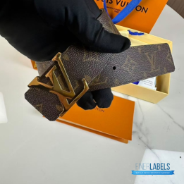 QC LV Initiales Reversible Belt.
