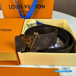 QC LV Initiales Reversible Belt.