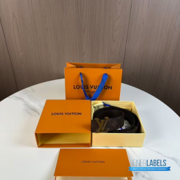 QC LV Initiales Reversible Belt.