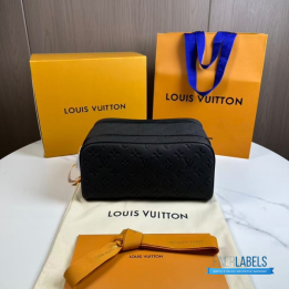 QC LV Dopp Kit in Monogram Shadow or Taurillon Leather