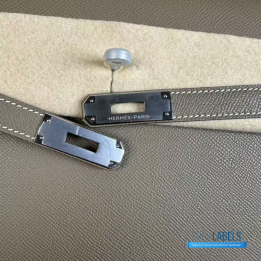 QC Hermès Kelly Dépeches 36 briefcase in the Étoupe