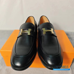 QC Hermès Paris Loafers