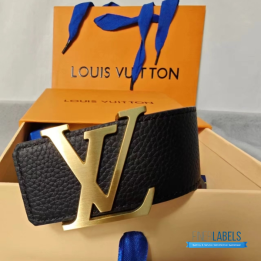 Louis Vuitton Taurillon Calfskin Initiales Reversible Belt