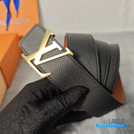 Louis Vuitton Taurillon Calfskin Initiales Reversible Belt