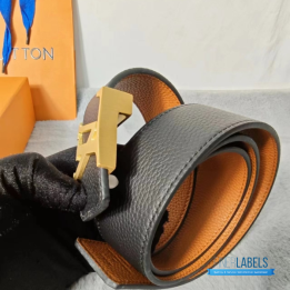 Louis Vuitton Taurillon Calfskin Initiales Reversible Belt