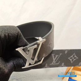 Louis Vuitton Initiales Monogram Eclipse canvas Reversible Belt
