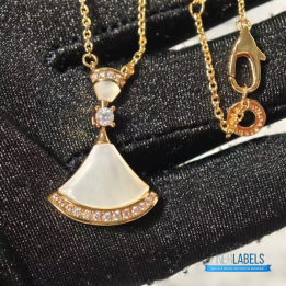 QC Bvlgari Divas' Dream 18k Rose Gold Necklace