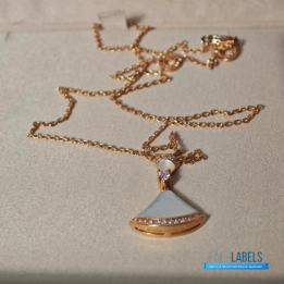 QC Bvlgari Divas' Dream 18k Rose Gold Necklace