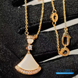 QC Bvlgari Divas' Dream 18k Rose Gold Necklace