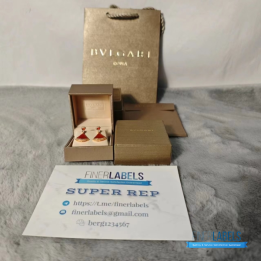 QC Bvlgari 18k Rose Gold Divas' Dream Earrings
