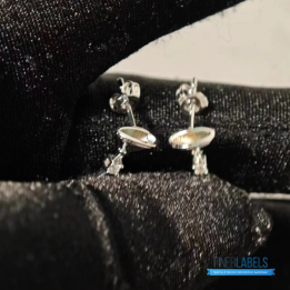 QC Bvlgari Divas' Dream Earrings in 18K White Gold