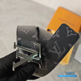 Louis Vuitton Monogram Eclipse Initiales Reversible Belt