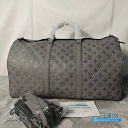 Louis Vuitton Keepall Bandoulière 50 Anthracite Grey
