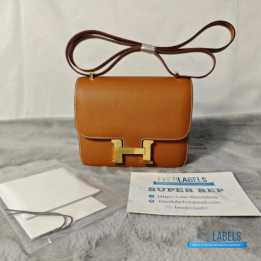 Hermès Constance Bag in Gold Epsom Leather