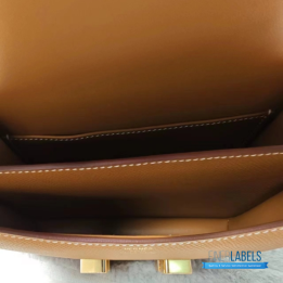 QC Hermès Constance Bag in Gold Epsom Leather