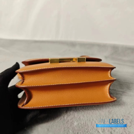 QC Hermès Constance Bag in Gold Epsom Leather