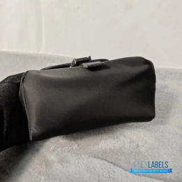 QC Prada Re-Nylon and Saffiano Leather Black Messenger Bag