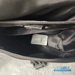 QC Prada Re-Nylon and Saffiano Leather Black Messenger Bag