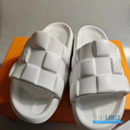 Louis Vuitton Waterfront Mules in white