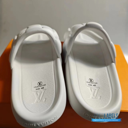 Louis Vuitton Waterfront Mules in White