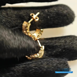 QC Bvlgari B.zero1 Hoop Earrings