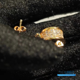 QC Bvlgari B.zero1 Hoop Earrings