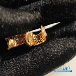 QC Bvlgari B.zero1 Hoop Earrings