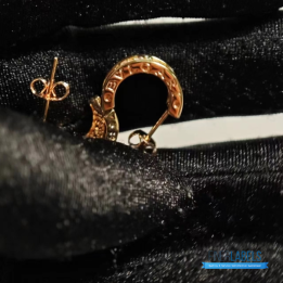 QC Bvlgari B.zero1 Hoop Earrings