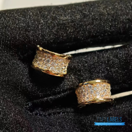 QC Bvlgari B.zero1 Hoop Earrings