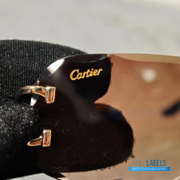 QC Cartier Rimless Sunglasses