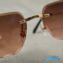 QC Cartier Rimless Sunglasses