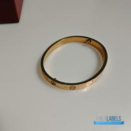 QC Cartier Love Bracelet in 18K Yellow Gold
