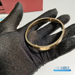 QC Cartier Love Bracelet in 18K Yellow Gold
