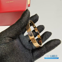 QC Cartier Love Bracelet in 18K Yellow Gold